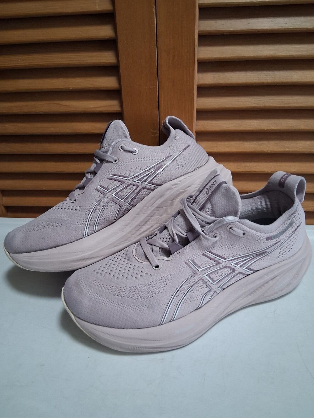 Asics Women's Light Lavender Athletic Running Shoes